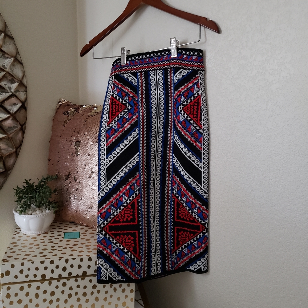 BCBG high waist pencil skirt